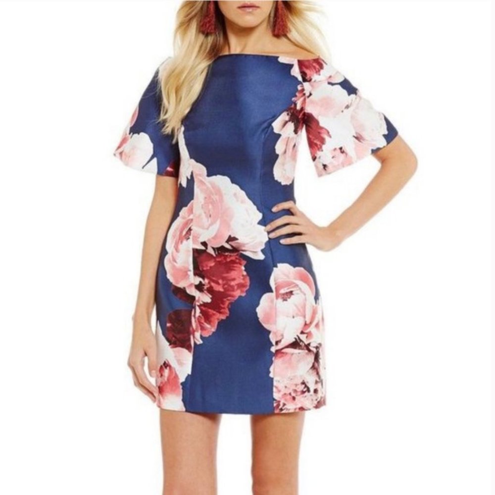 Keepsake the label Off-the-shoulder Floral Dress